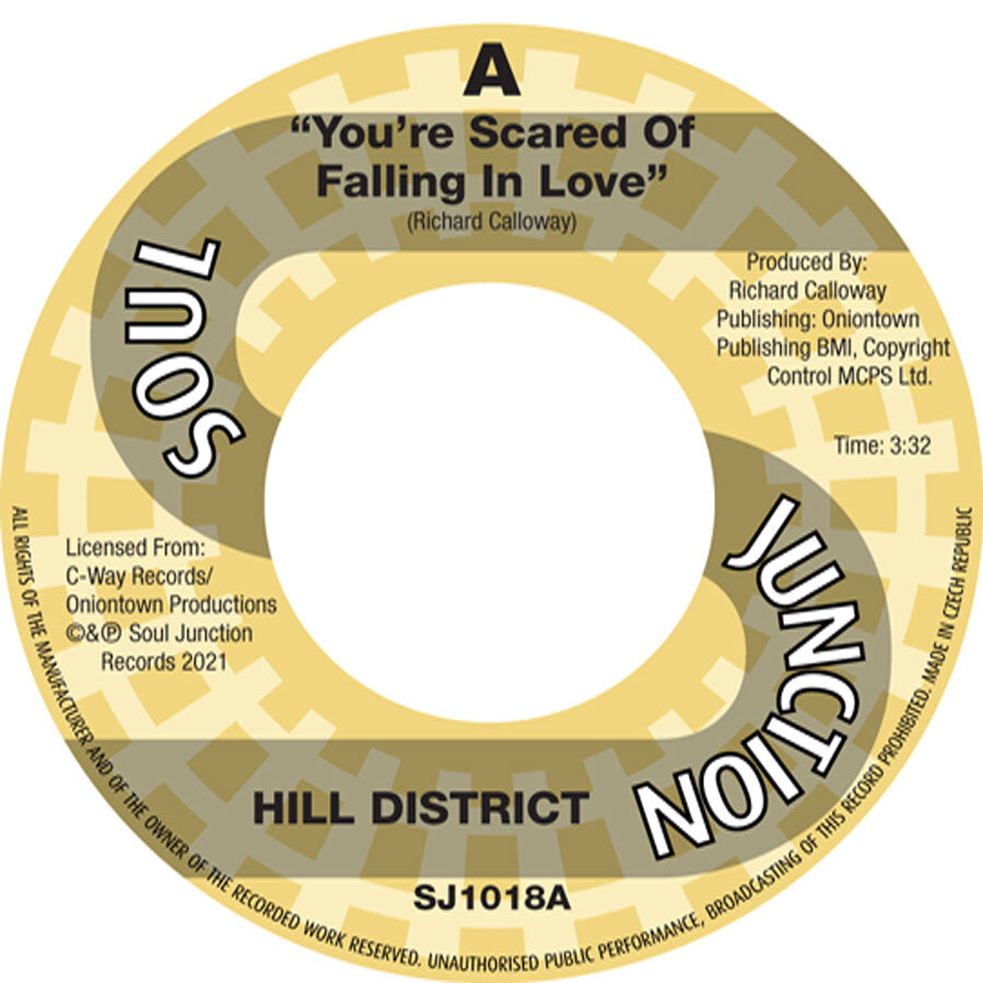 The Hill District / Richie Merrett - Your Scared Of Falling In Love / You’ll Always Have Yesterday Standing By - Soul Junction