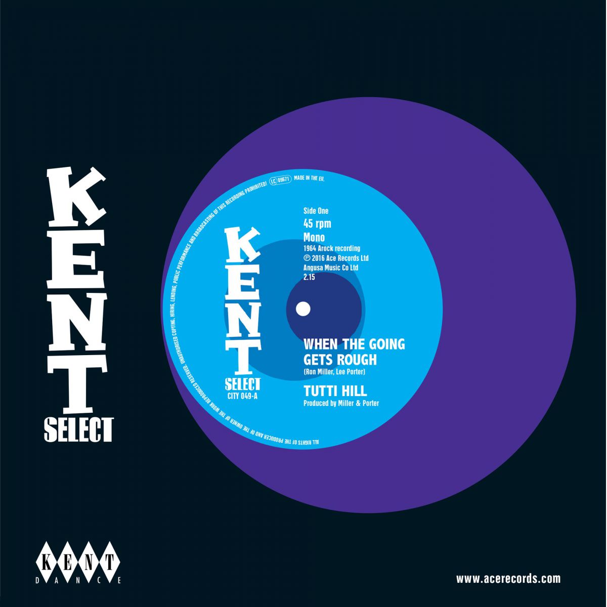 Tutti Hill - When The Going Gets Rough - Kent City 049