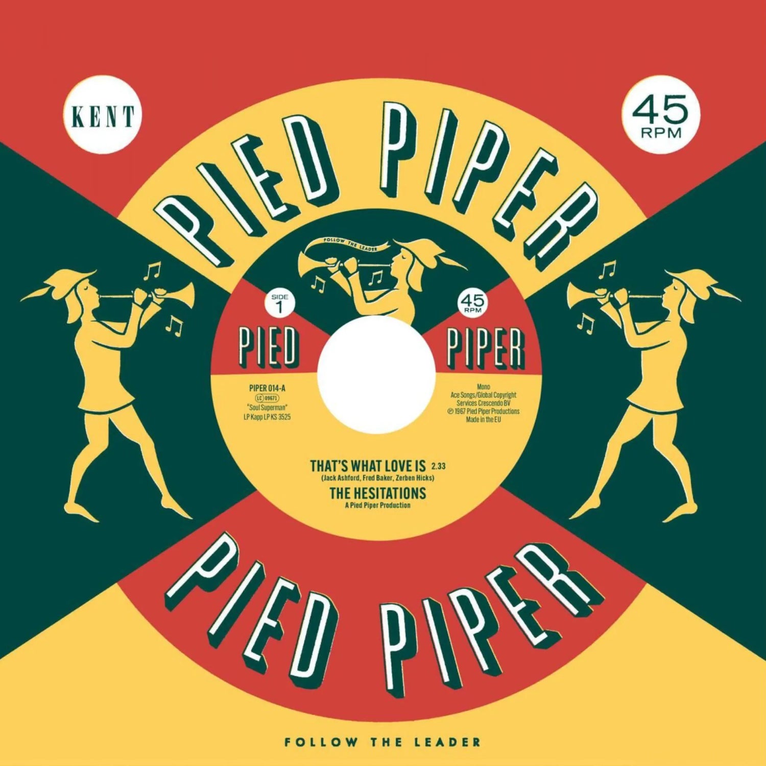 Kent Pied Piper 45s