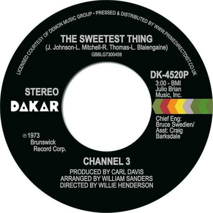 Channel 3 - The Sweetest Thing - Repro