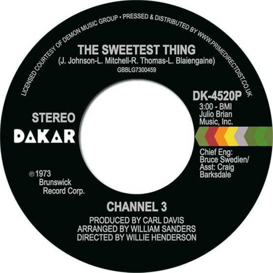Channel 3 - The Sweetest Thing - Repro