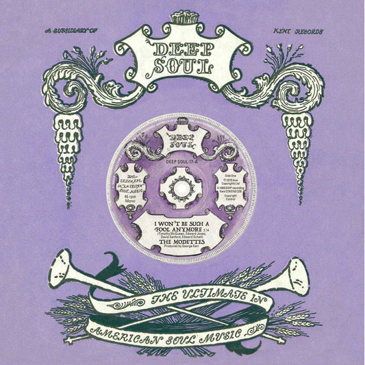 The Modettes / The Shaladons -	I Won't Be Such A Fool Any More / Showdown - Kent Deep Soul 17