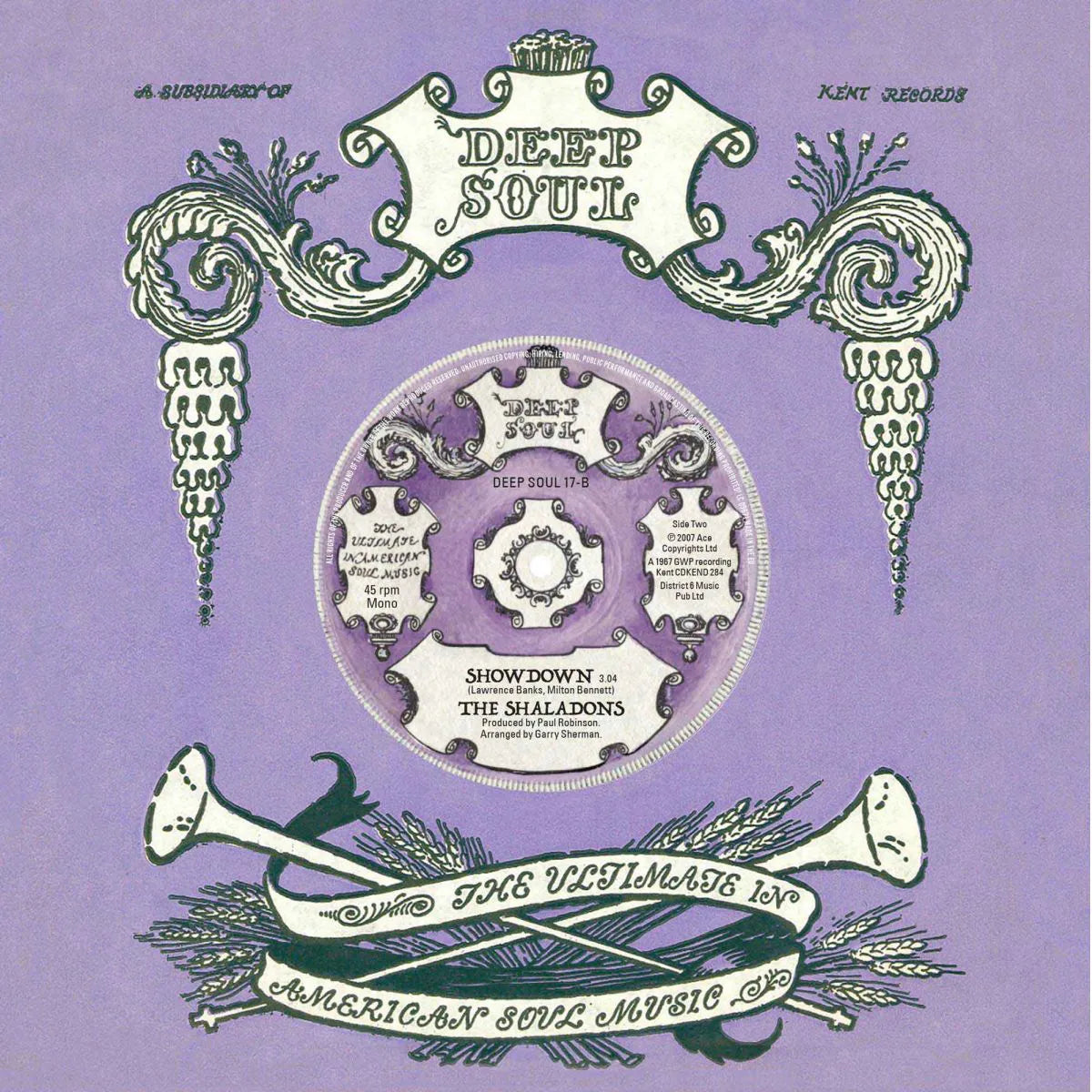 The Modettes / The Shaladons -	I Won't Be Such A Fool Any More / Showdown - Kent Deep Soul 17