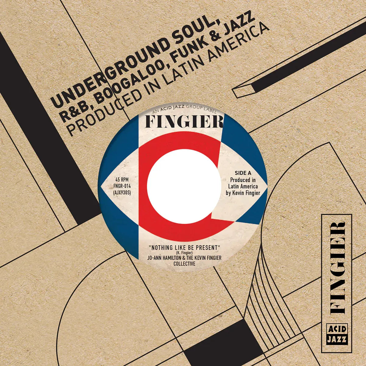 Jo Ann Hamilton & Kevin Fingier Collective - Nothing Like Be Present - Fingier Acid Jazz