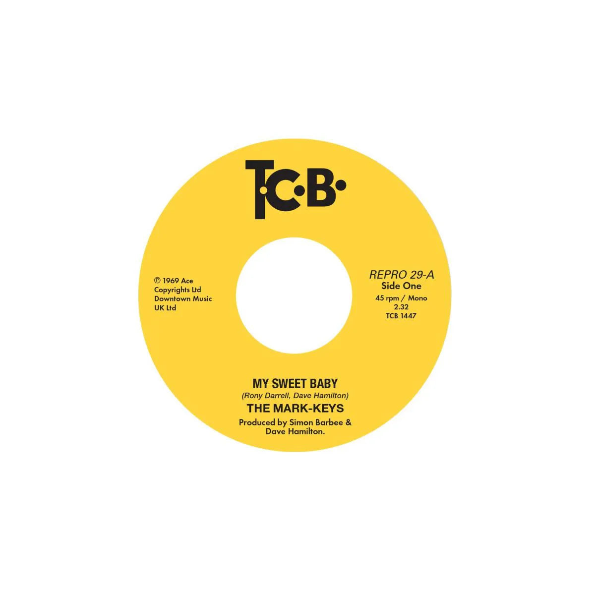 The Mark-Keys - My Sweet Baby / Heavenly Thing - Repro 29
