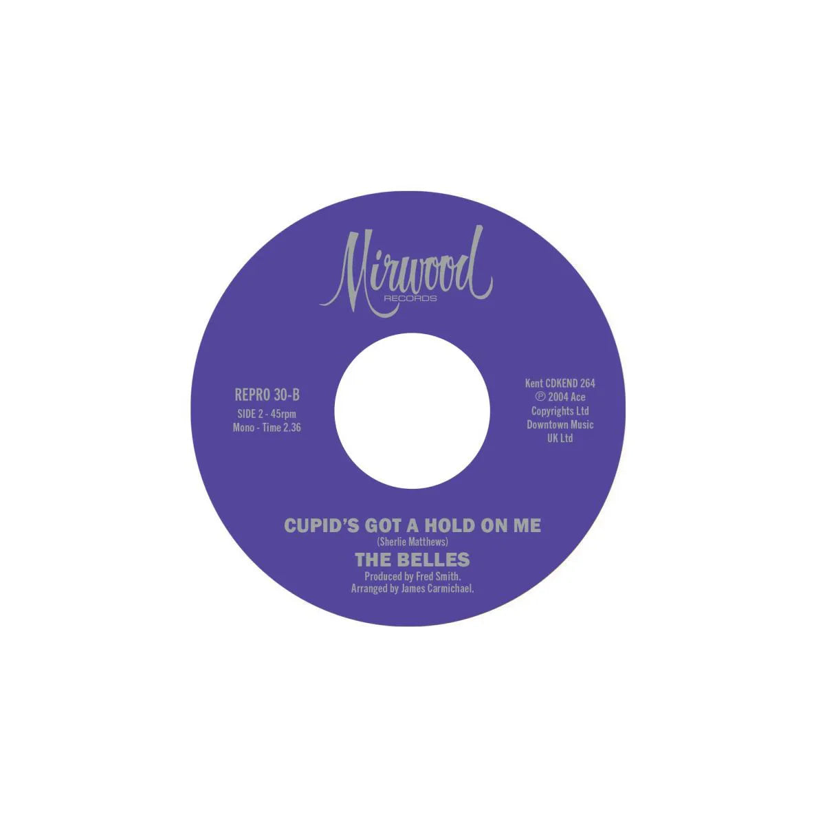 The Belles - Don't Pretend / Cupid's Got A Hold On Me - Kent Repro 30