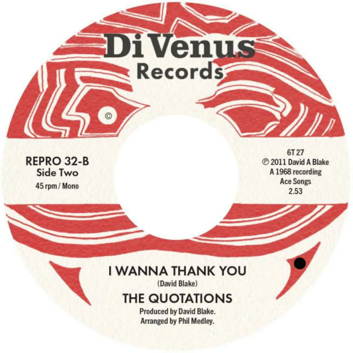 The Quotations - I Don't Have To Worry / I Wanna Thank You - Kent Repro 32