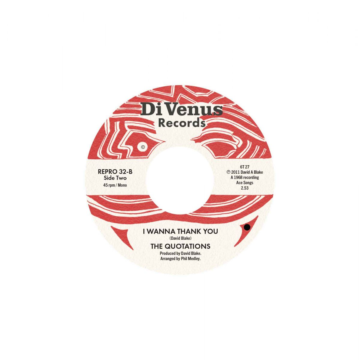 The Quotations - I Don't Have To Worry / I Wanna Thank You - Kent Repro 32