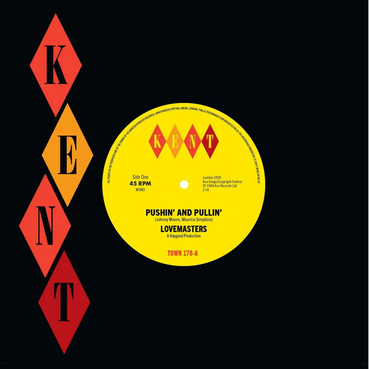 Lovemasters - Pushin' And Pullin' / First Day Of Spring - Kent Town 178