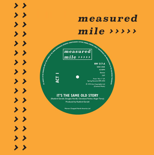Act I - It's The Same Old Story / Night Of The Wolf - MEASURED MILE 517