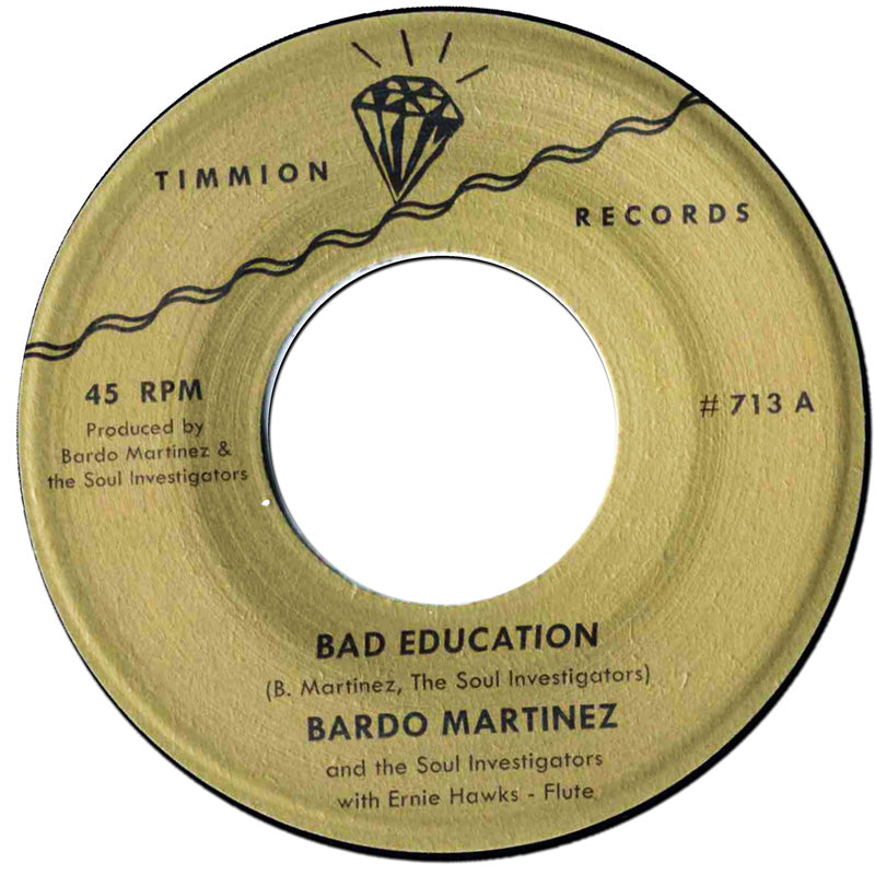 Bardo Martinez & The Soul Investigators - Bad Education (feat. Ernie Hawks) / Intrumental - Timmion Records