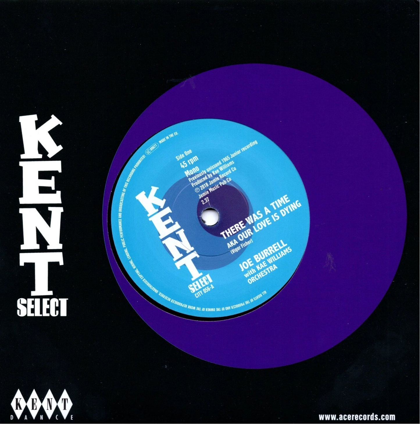 joe burrell there was a time kent soul 45