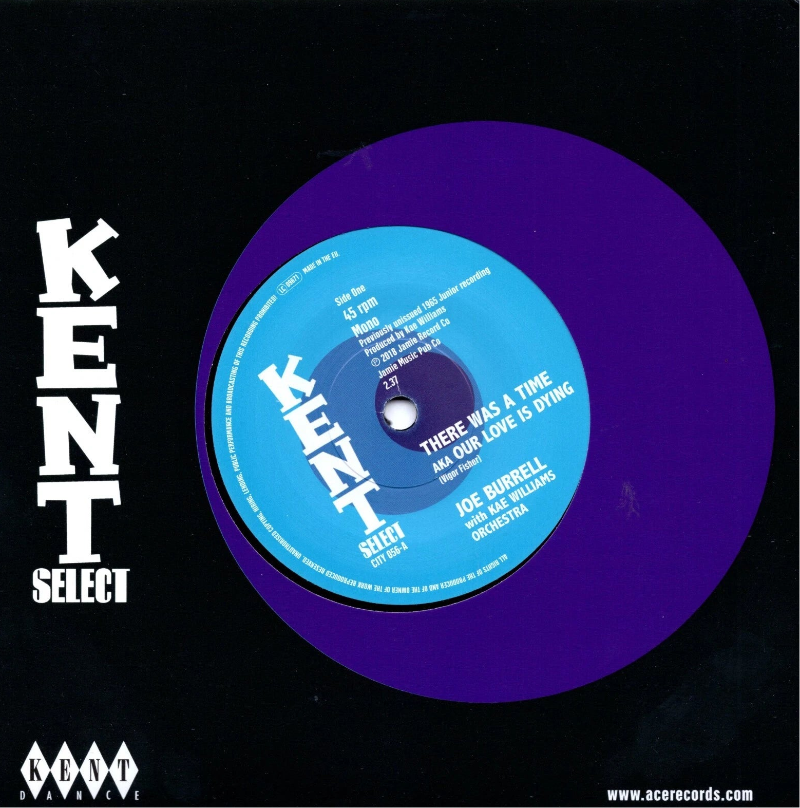 joe burrell there was a time kent soul 45