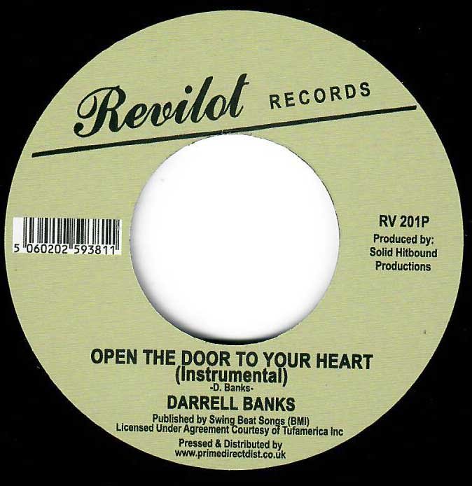 Darrell Banks - Open The Door To Your Heart (Instrumental) - Repro