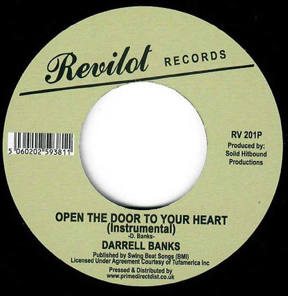 Darrell Banks - Open The Door To Your Heart (Instrumental) - Repro
