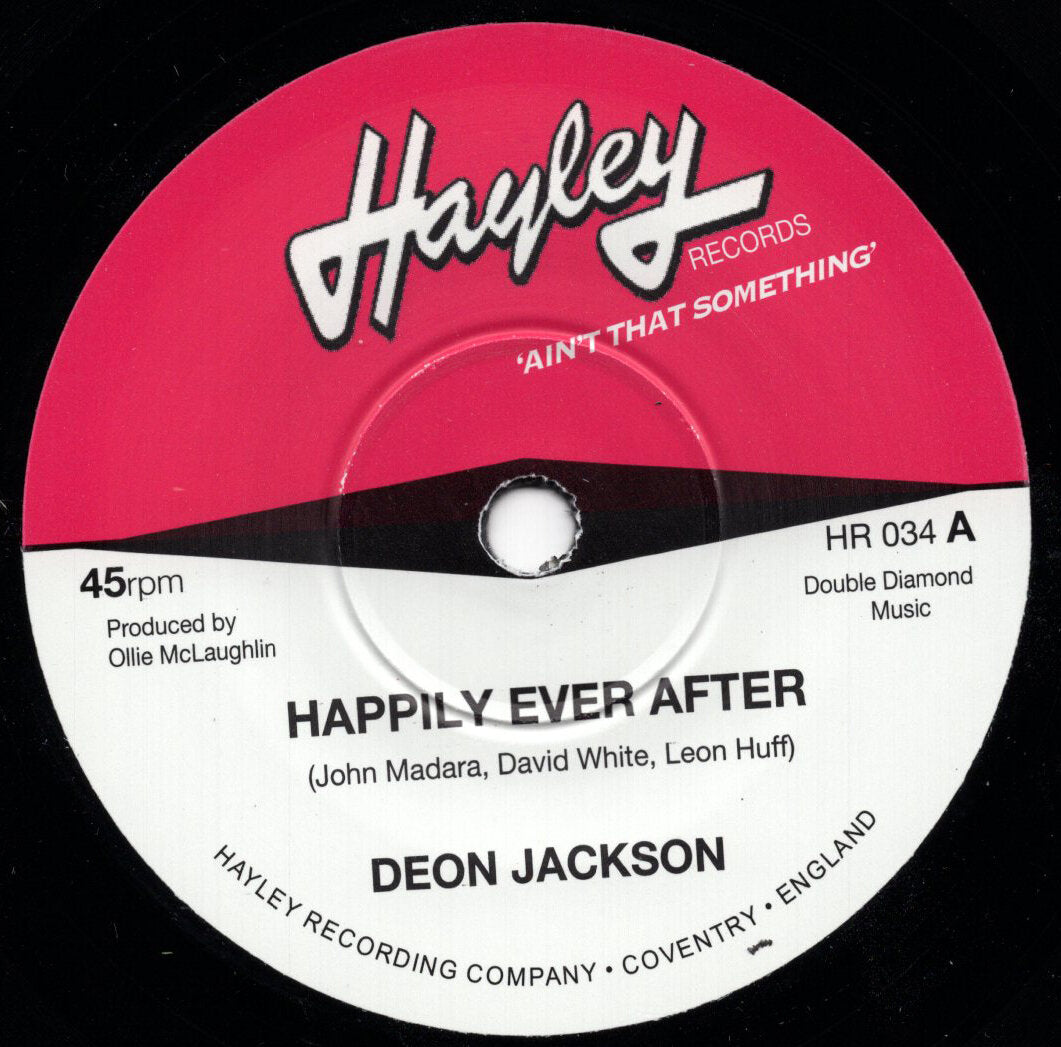 Deon Jackson - Happily Ever After / (You've Got) The Power Of Love - Hayley Records