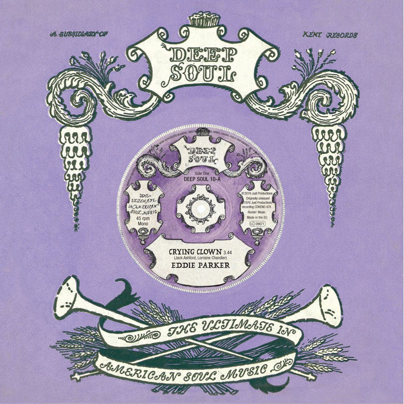 Eddie Parker / Sandra Richardson - Crying Clown / Deserted Garden - Kent Deep Soul 10