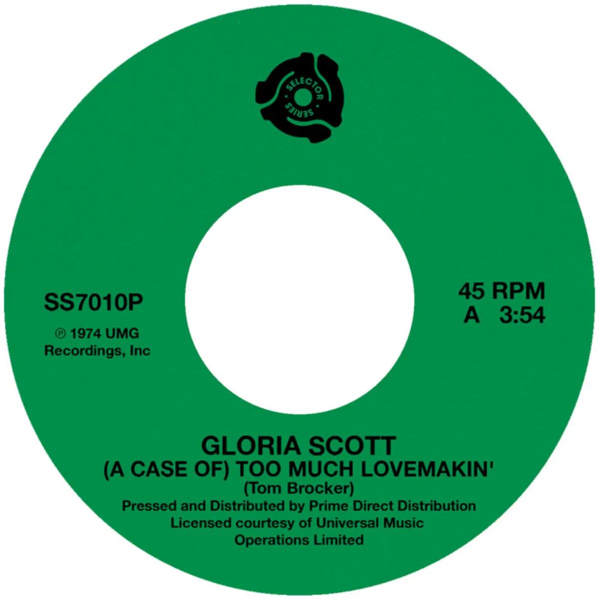 Gloria Scott - (A Case Of) Too Much Lovemakin' / What Am I Gonna