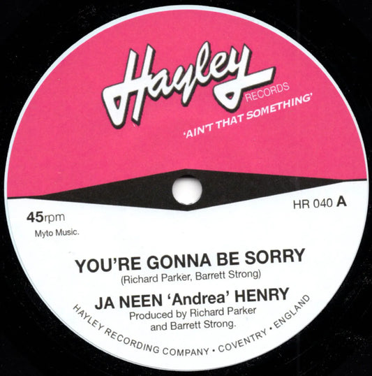 Ja Neen 'Andrea' Henry / Louis Curry - Hayley Records