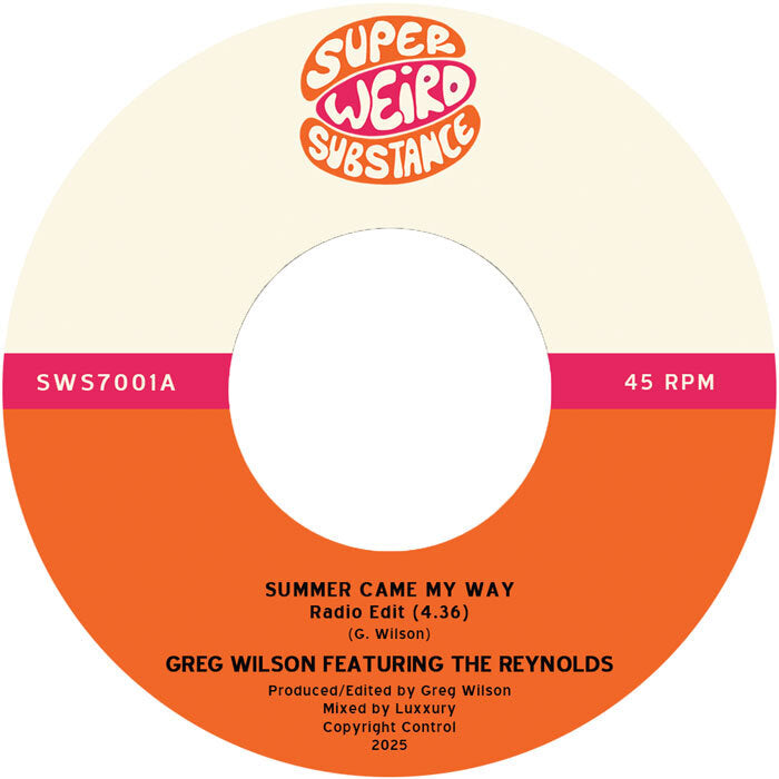 Greg Wilson Feat The Reynolds - Summer Came My Way - Repro
