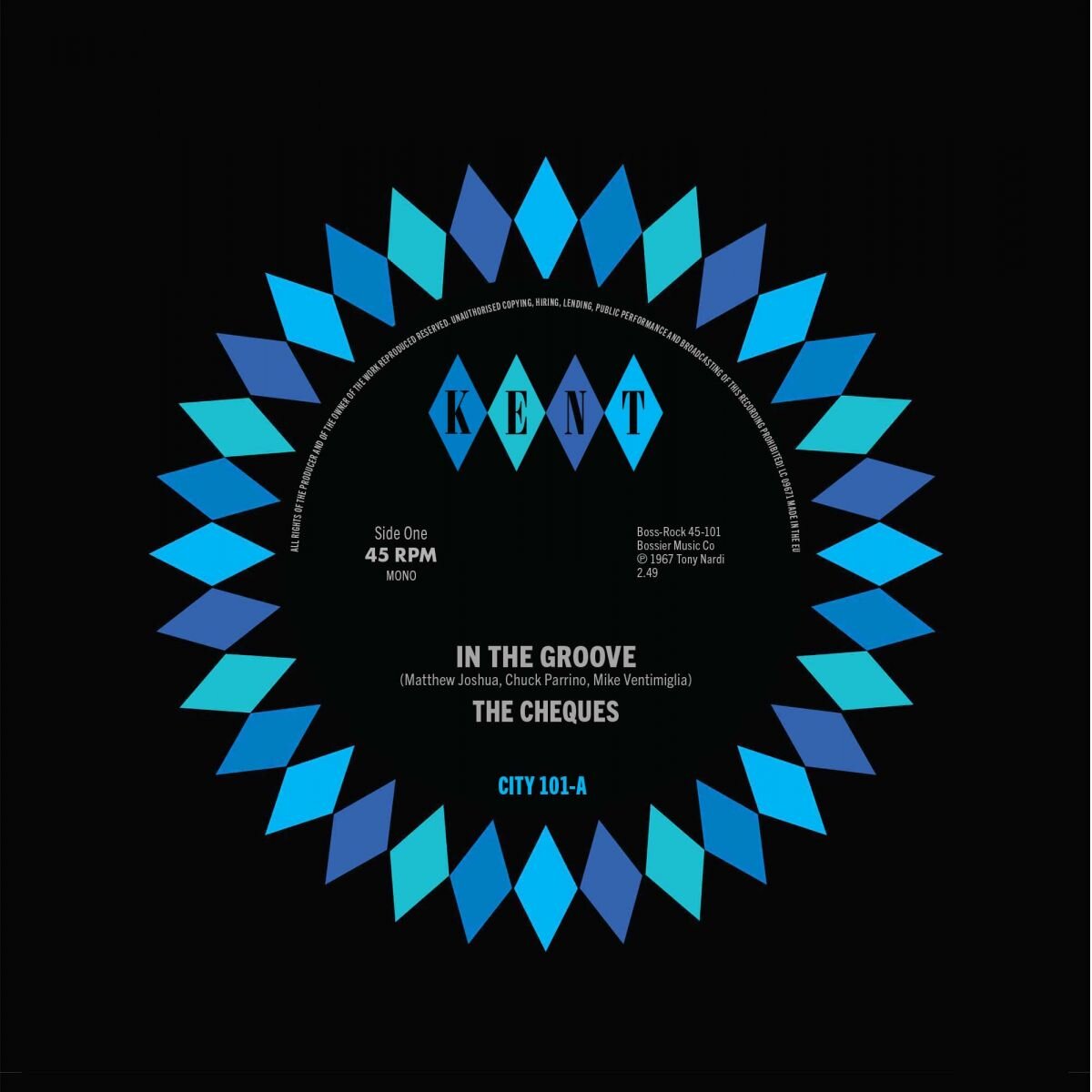 The Cheques / The Merits - In The Groove / Arabian Jerk - City 101