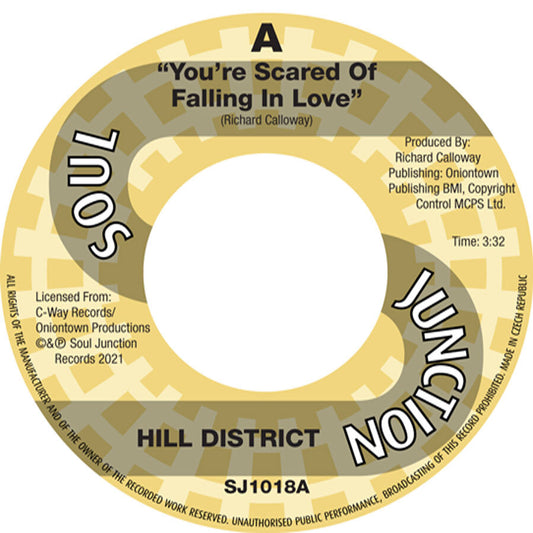 The Hill District / Richie Merrett - Your Scared Of Falling In Love / You’ll Always Have Yesterday Standing By - Soul Junction