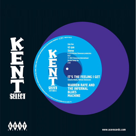 Warren Raye & The Infernal Blues Machine - It's The Feeling I Get - Kent Town 086
