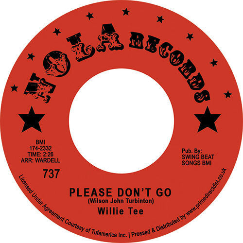 Willie Tee - Please Don't Go / My Heart Remembers - Repro